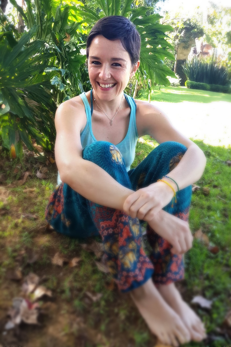 Adriana Godard, fundadora de Centro Kanda, yoga en Lomas de Bezares, CDMX